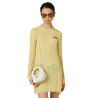 Wander matelassé nappa hobo White