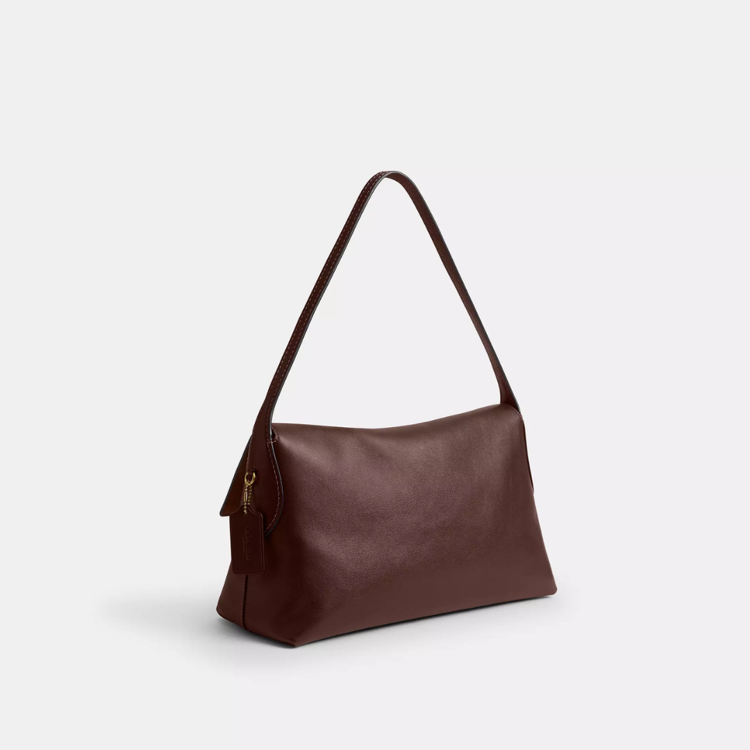 Chelsea Leather Shoulder Bag 36 "Brown"