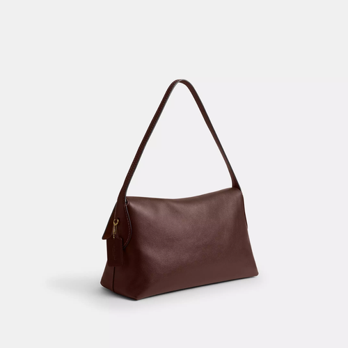 Chelsea Leather Shoulder Bag 36 "Brown"