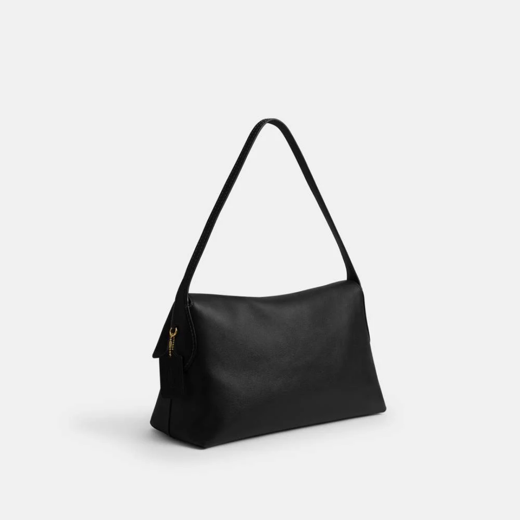 Chelsea Leather Shoulder Bag 36 "Black"