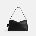 Chelsea Leather Shoulder Bag 36 "Black"