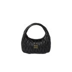 Wander matelassé nappa hobo