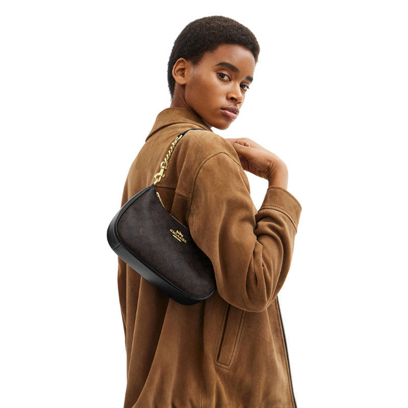 Teri Shoulder Bag In Signature Canvas